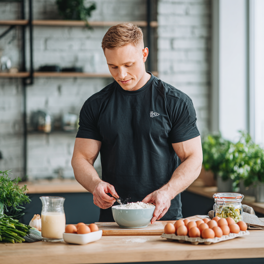 Група чоловіків тренується разом